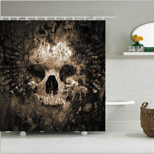 Load image into Gallery viewer, high quality adventures of Unicorn and Cat Printed Shower Curtains Bath Products