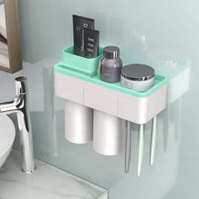 Load image into Gallery viewer, BAISPO Magnetic Adsorption Toothbrush Holder Inverted Cup Wall Mount