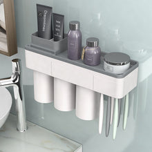 Load image into Gallery viewer, BAISPO Magnetic Adsorption Toothbrush Holder Inverted Cup Wall Mount