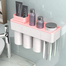 Load image into Gallery viewer, BAISPO Magnetic Adsorption Toothbrush Holder Inverted Cup Wall Mount